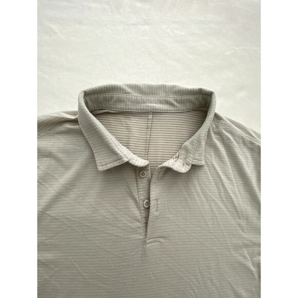 Mens Lululemon Evolution Short Sleeve Polo Sixe XL - Picture 3 of 4
